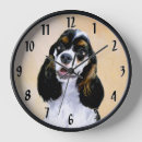 Recherche de cocker horloges Dog
