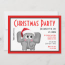 Recherche de santa hat noël invitations Rouge