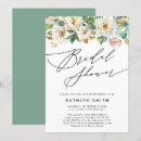 Recherche de peony bridal shower invitations Script