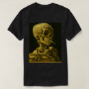 Recherche de crâne de van gogh tshirts Cigarette