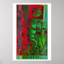 Recherche de mort posters Psychédélique