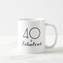 Zoek naar 40th birthday mokken Typografie