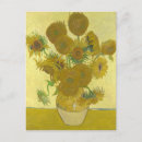 Recherche de peintures vincent van gogh cartes postales Tournesols
