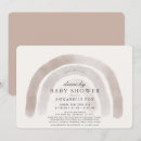Recherche de beige baby shower invitations Boho