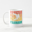 Recherche de parkour extrême tasses Entraînement d'agilité