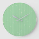 Recherche de menthe pastel horloges Élégant