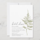 Recherche de fougère invitations Vert