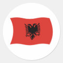 Recherche de albanees autocollants Drapeau