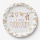 Recherche de cowboy baby shower decor Impression de vache