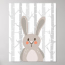 Recherche de lapin en bois posters Animal forestier