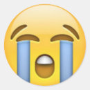 Recherche de emoji triste autocollants Drôle