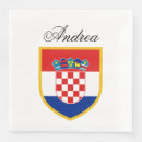 Recherche de drapeau de la croatie serviettes Croate