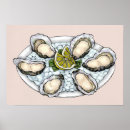 Zoek naar oester posters Zeevruchten