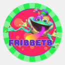 Recherche de crapaud drôle autocollants Mignon