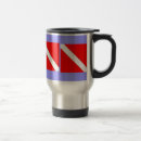 Recherche de plongeur tasses Drapeau