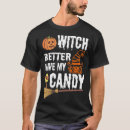 Zoek naar snoepjes posters heren tshirts Horror