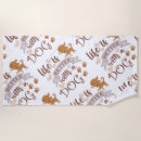 Recherche de citation drôle serviettes de plage Chiot