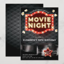 Recherche de cinema invitations Rouge