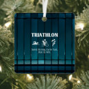 Recherche de triathlon ornements Course