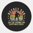 Recherche de joueur hockey autocollants Papa