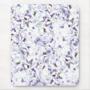 Recherche de fleurs lilas tapis souris Motif floral