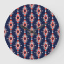 Recherche de motif ethnique horloges Abstrait
