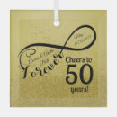 Recherche de 50 ans de mariage ornements 50e