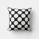 Recherche de grand pois coussins Blanc
