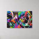 Zoek naar graffiti canvas prints Kleur