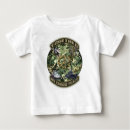 Recherche de paix bébé tshirts Jaune