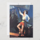 Recherche de pirates vœux cartes Vintage