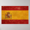 Recherche de drapeau espagnol posters Vintage
