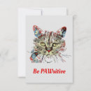 Recherche de citation drôle de chat vœux cartes Positivité