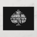 Recherche de joueur de poker cartes postales Ace