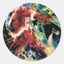 Recherche de le guerrier vert autocollants Bandes dessinées dc