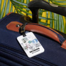 Recherche de timbre bagages étiquettes Voyage