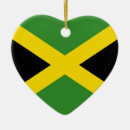 Recherche de la jamaïque ornements Drapeau jamaïcain