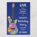Recherche de concert de rock invitations Guitare