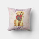 Recherche de grand jaune coussins Mother