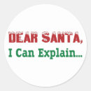 Recherche de peu de noël autocollants Xmas