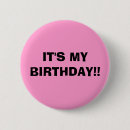 Zoek naar leuk meisje buttons Feest