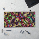 Recherche de or et vert tapis souris Coloré