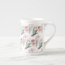 Recherche de rose de tulipe tasses Élégant