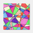 Recherche de abstract art magnets Blue