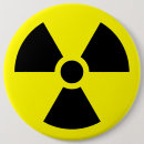 Recherche de radioactivité badges Danger