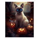 Recherche de chat halloween posters Effrayant