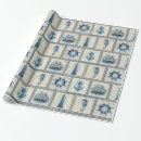 Recherche de hippocampe papier cadeau Bleu