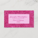 Recherche de paillettes roses cartes visite Rose chaud
