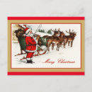 Recherche de noël vintage cartes postales Festif