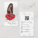Recherche de instructeur de forme physique cartes visite Noir